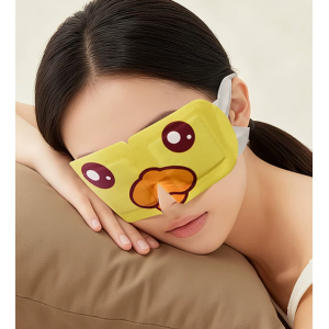 蒸汽眼罩小黄鸭热敷发热眼罩睡眠遮光罩缓解眼疲劳1盒8片